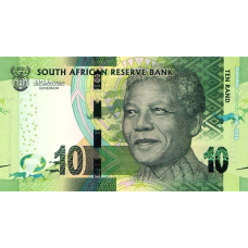 P143 South Africa - 10 Rand Year 2018 (Comm)